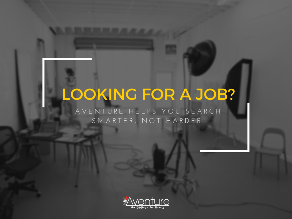 Looking for a job? Aventure helps you search smarter, not harder.